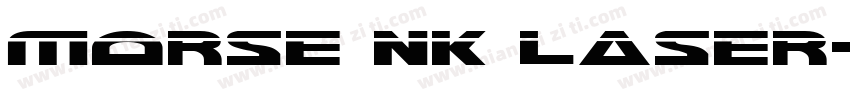 Morse NK Laser字体转换